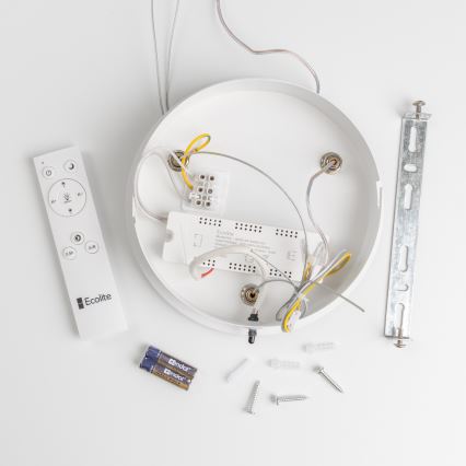 Brilagi - LED Stmievateľný luster na lanku FALCON LED/40W/230V 3000-6500K pr. 45 biela +  diaľkové ovládanie