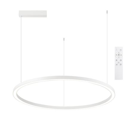 Brilagi - stmievateľný LED luster na lane PORTOFINO LED/60W/230V 3000-6000K priemer 80 cm biela + diaľkové ovládanie