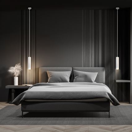 Brilagi - LED RGBW stmievateľný luster na lanku SELE 1xGU10/6W/230V 3000K biela