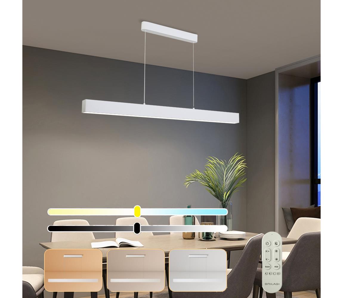 Brilagi Brilagi - LED Stmievateľný luster SLEEKLINE SMART LED/40W/230V Wi-Fi Tuya biela+DO