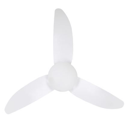 Brilagi - LED Stmievateľný stropný ventilátor LED/30W/230V 3000-6500K biela + diaľkové ovládanie