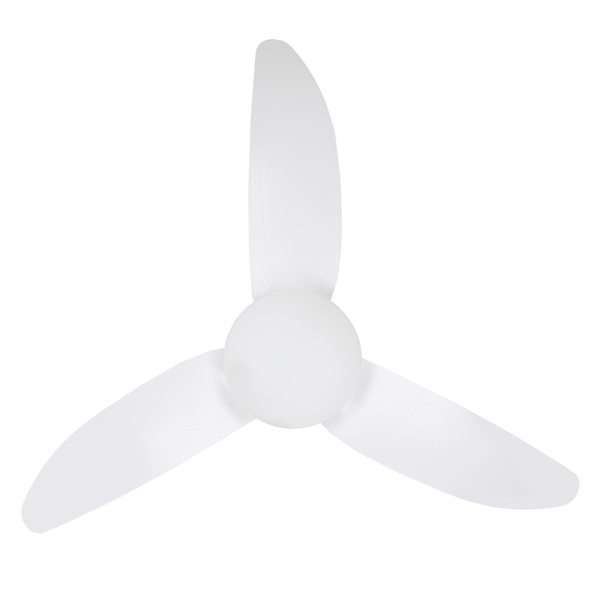 Brilagi - LED Stmievateľný stropný ventilátor LED/30W/230V 3000-6500K biela + diaľkové ovládanie