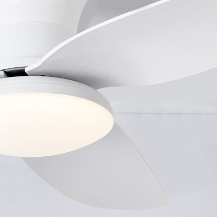 Brilagi - LED Stmievateľný stropný ventilátor LED/30W/230V 3000-6500K biela + diaľkové ovládanie