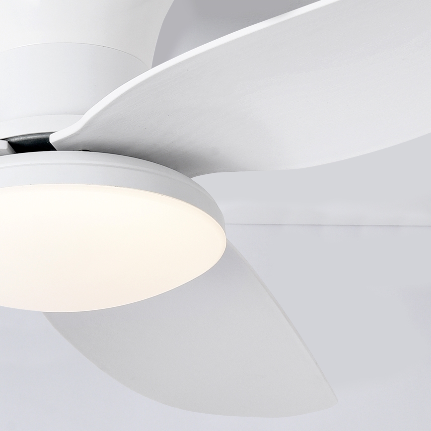 Brilagi - LED Stmievateľný stropný ventilátor LED/30W/230V 3000-6500K biela + diaľkové ovládanie