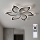Brilagi - LED Stmievateľný stropný ventilátor LED/34W/230V 3000-6500K pr. 83 cm čierna + diaľkové ovládanie