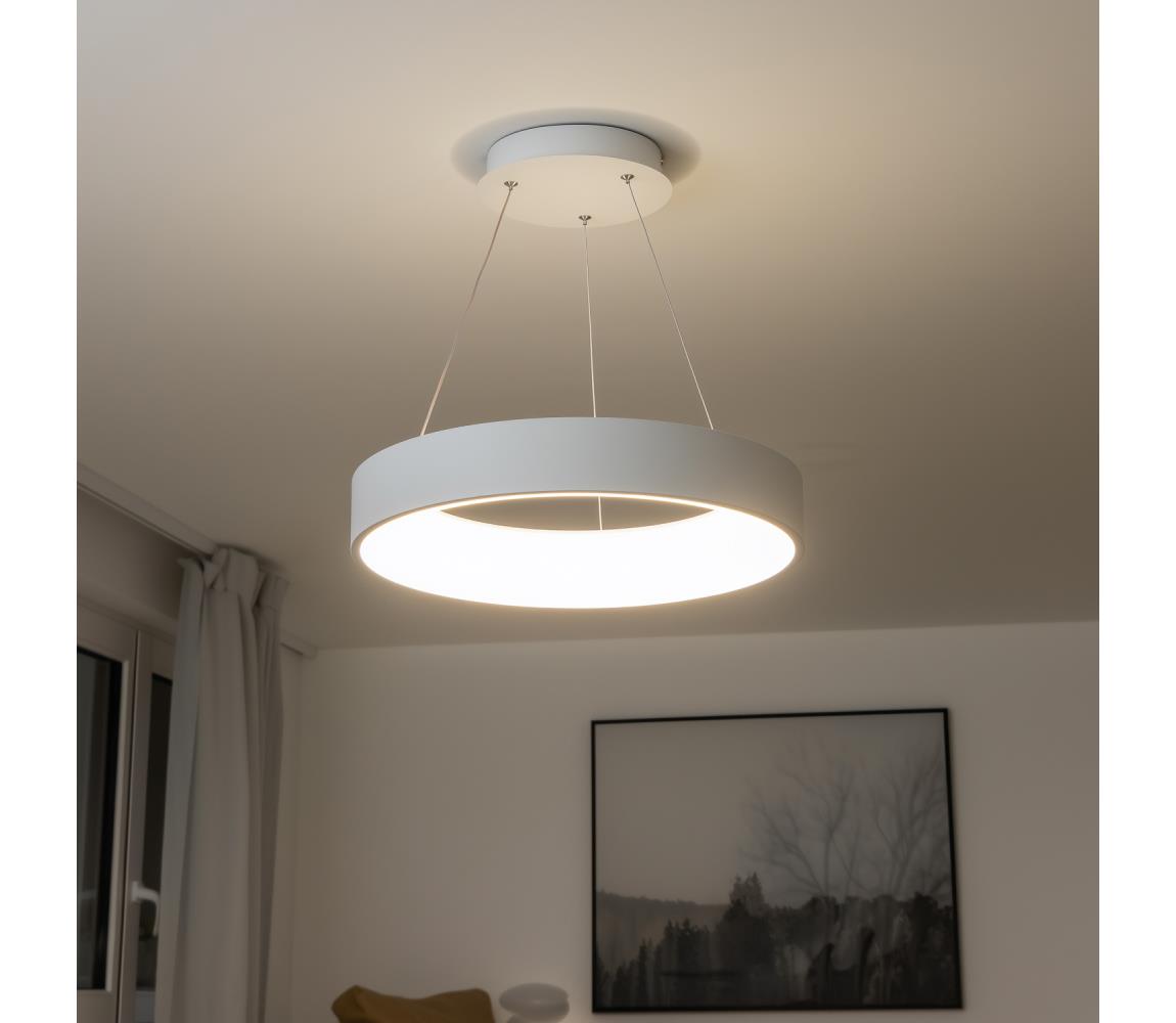 Brilagi - LED stmievateľný závesný luster na lankách LED/40W/230V 3000-6500K biela + DO BRKL02R-40W/LED-BI