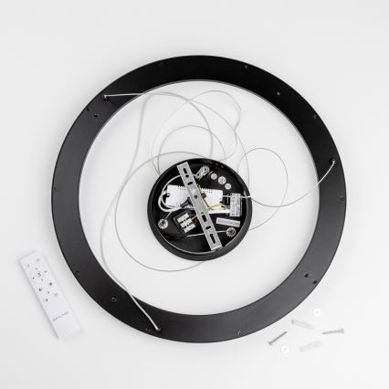 Brilagi - LED stmievateľný luster na lanku FALCON SLIM LED/42W/230V 3000-6500K pr. 50 cm čierny + diaľkové ovládanie