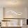 Brilagi - LED stmievateľný závesný luster na lanku INFINITY LED/80W/230V 3000-6000K 80x80 cm biela + diaľkové ovládanie