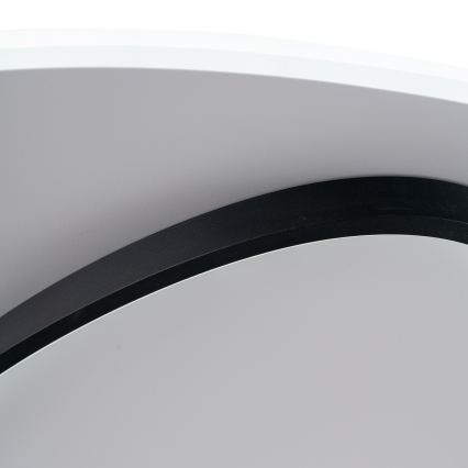 Brilagi - LED Stmievateľné stropné svietidlo FLARE LED/70W/230V 3000-6000K 55x55 cm biela/čierna + diaľkové ovládanie