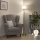 Brilagi - LED stojacia lampa CERIA 1xE27/20W/230V pr. 30 cm biela/zlatá