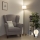 Brilagi - LED stojacia lampa CERIA 1xE27/20W/230V priemer 25 cm šedá/zlatá
