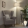 Brilagi - LED stojacia lampa CERIA 1xE27/20W/230V priemer 45 cm sivá/zlatá
