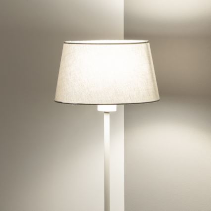 Brilagi - LED stojacia lampa CERIA 1xE27/40W/230V pr. 25 cm sivá/biela