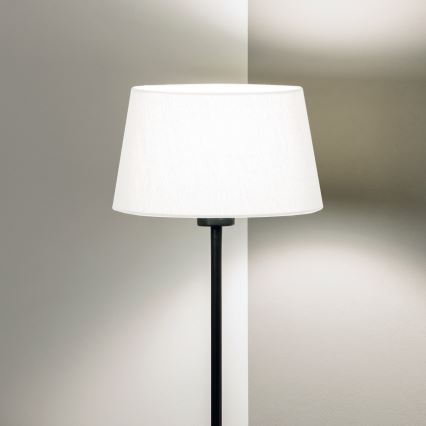 Brilagi - LED stojacia lampa CERIA 1xE27/40W/230V pr. 30 cm biela/čierna