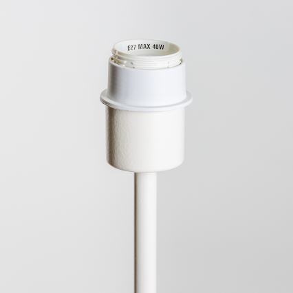 Brilagi - LED stojacia lampa CERIA 1xE27/40W/230V pr. 30 cm biela