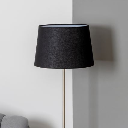 Brilagi - LED Stojacia lampa CERIA 1xE27/40W/230V pr. 30 cm čierna/matný chróm