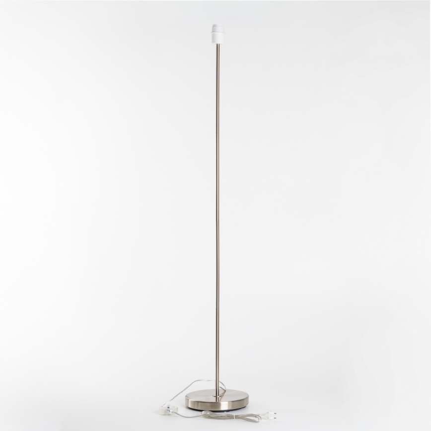 Brilagi - LED stojacia lampa CERIA 1xE27/40W/230V pr. 35 cm béžová/matný chróm