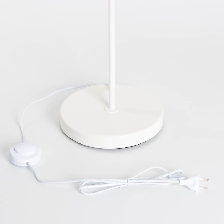 Brilagi - LED Stojacia lampa CERIA 1xE27/40W/230V pr. 45 cm biela