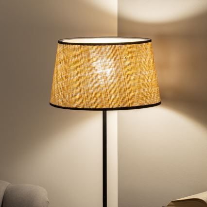 Brilagi - LED stojacia lampa CERIA 1xE27/40W/230V priem. 35 cm béžová/čierna