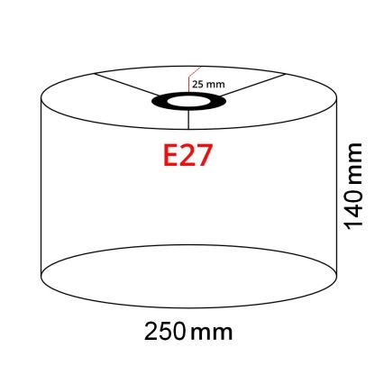 Brilagi - LED stojacia lampa CERIA 1xE27/40W/230V priemer 25 cm zelená/matný chróm