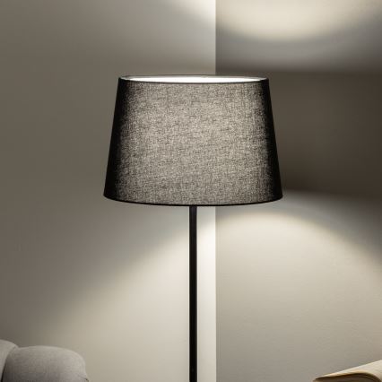 Brilagi - LED stojacia lampa CERIA 1xE27/40W/230V, priemer 30 cm, čierna