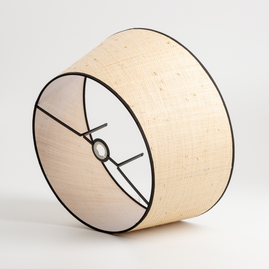 Brilagi - LED stojacia lampa CERIA 1xE27/40W/230V, priemer 50 cm, béžová/čierna