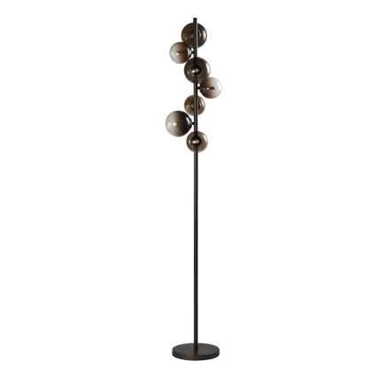 Brilagi - LED stojacia lampa MILLA 7xG9/3W/230V hnedá/dymová hnedá