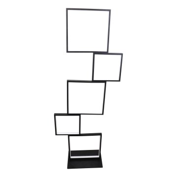 Brilagi - LED stojacia lampa SHIFT LED/36W/230V 4000K 123 cm čierna