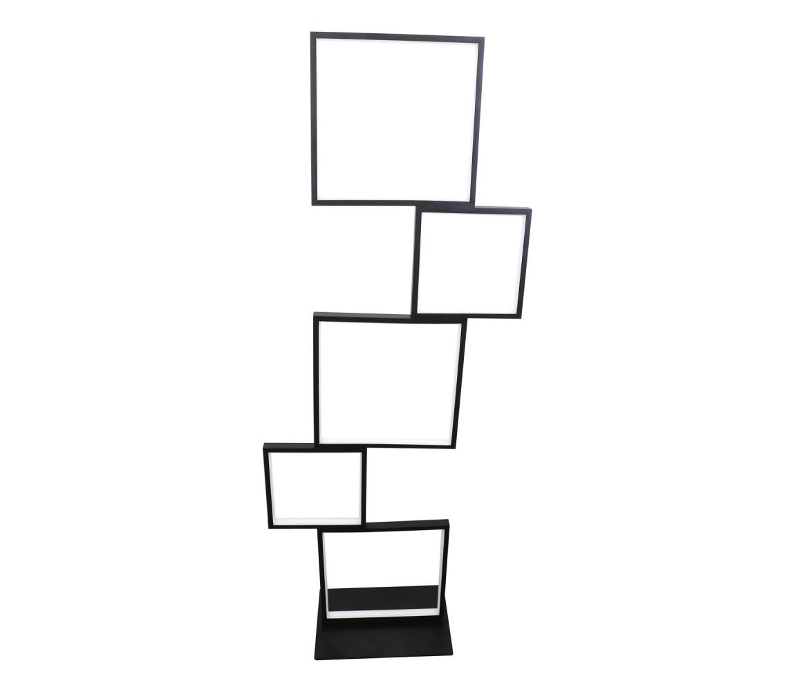 Brilagi - LED stojacia lampa SHIFT LED/36W/230V 4000K 123 cm čierna BRHE-32870F05