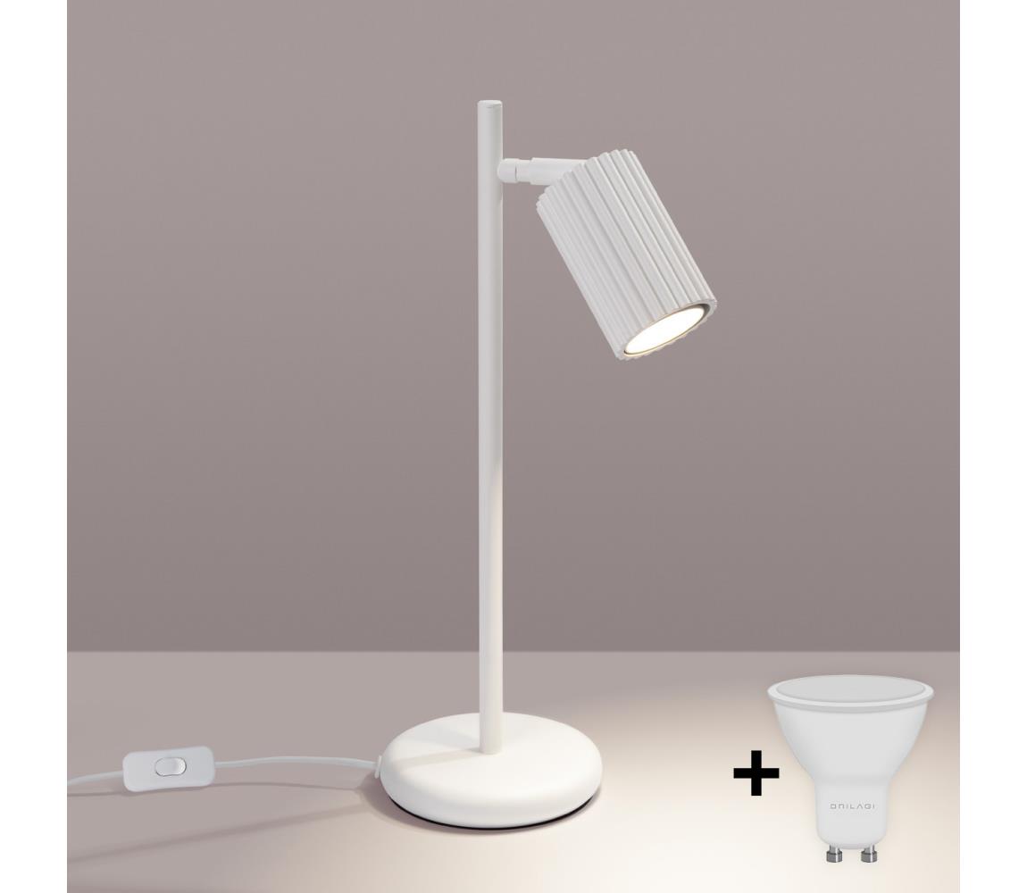 Brilagi - LED stolná lampa CRESTO 1xGU10/10W/230V biela BR.1548