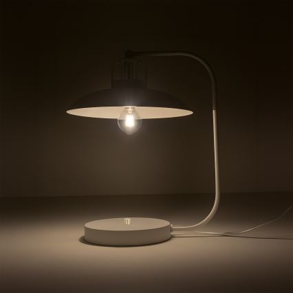 Brilagi - LED Stolná lampa FLAMENGO 1xE27/60W/230V biela