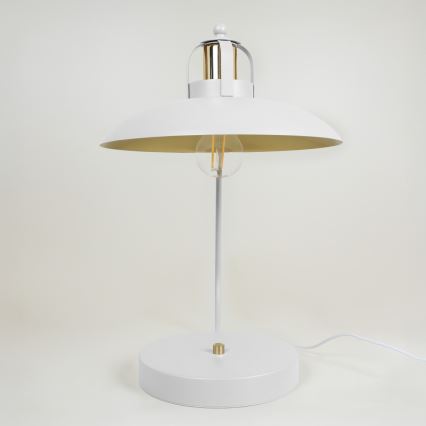 Brilagi - LED Stolná lampa FLAMENGO 1xE27/60W/230V biela