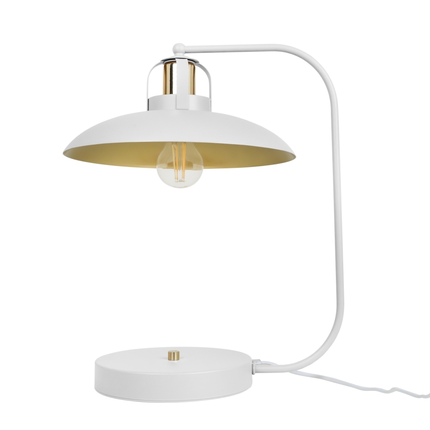 Brilagi - LED Stolná lampa FLAMENGO 1xE27/60W/230V biela