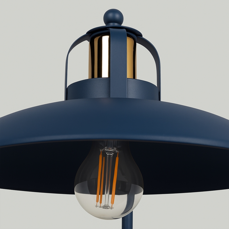 Brilagi - LED Stolná lampa FLAMENGO 1xE27/60W/230V modrá