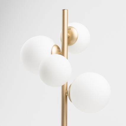 Brilagi - LED Stolná lampa MILLA 4xG9/3W/230V zlatá/biela