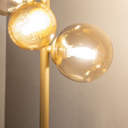 Brilagi - LED Stolná lampa MILLA 4xG9/3W/230V zlatá