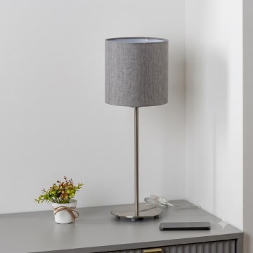 Brilagi - LED stolná lampa NUBILA 1xE27/60W/230V antracitová