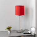 Brilagi - LED stolná lampa NUBILA 1xE27/60W/230V červená