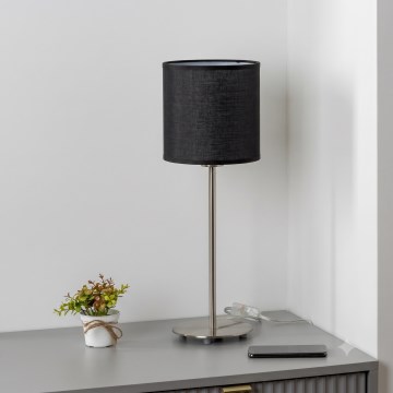 Brilagi - LED stolná lampa NUBILA 1xE27/60W/230V čierna