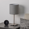 Brilagi - LED stolná lampa NUBILA 1xE27/60W/230V svetlošedá
