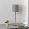 Brilagi - LED stolná lampa NUBILA 1xE27/60W/230V svetlosivá