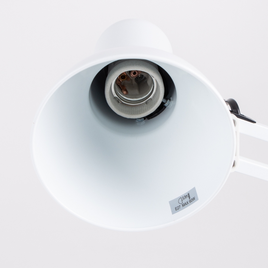 Brilagi - LED Stolná lampa ROMERO 1xE27/10W/230V biela
