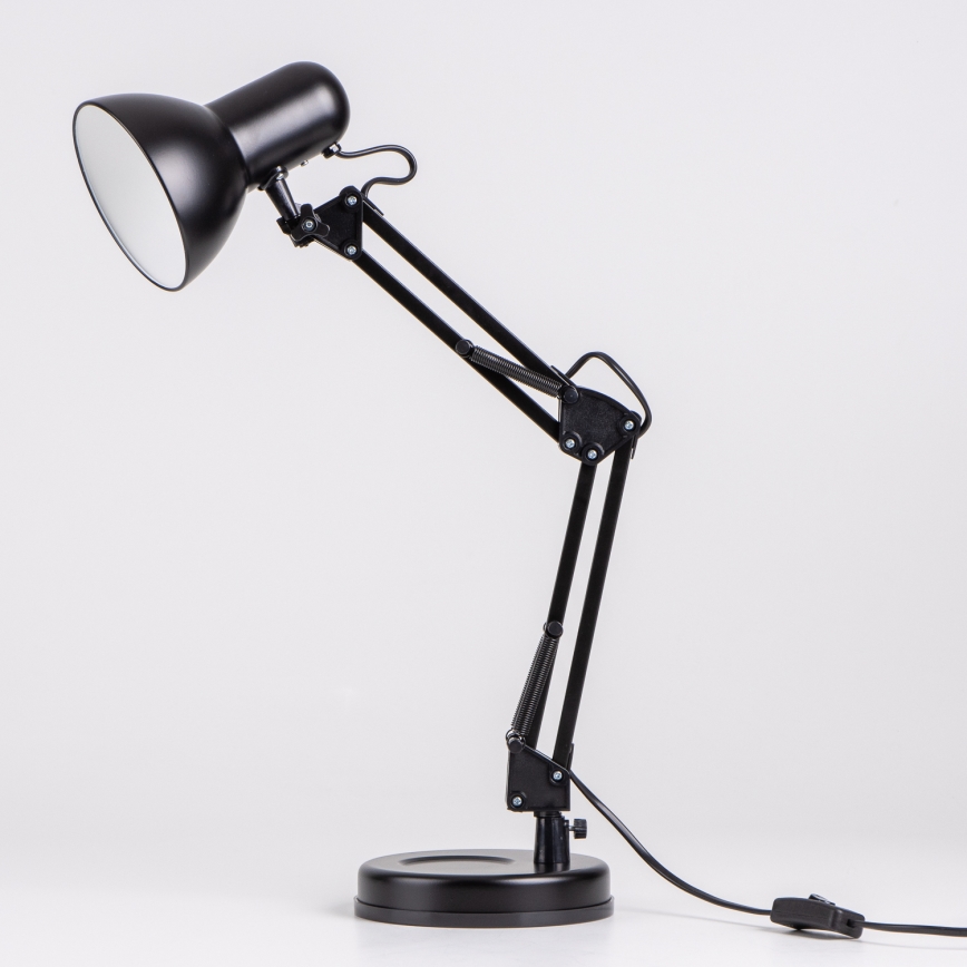 Brilagi - LED Stolná lampa ROMERO 1xE27/10W/230V čierna