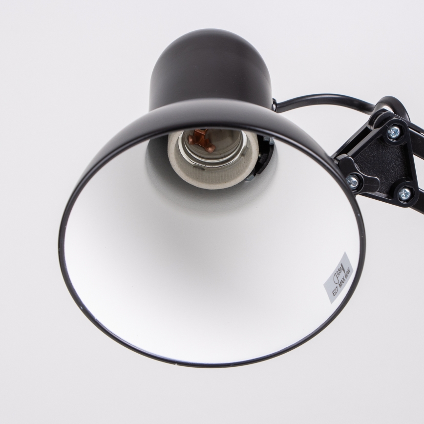 Brilagi - LED Stolná lampa ROMERO 1xE27/10W/230V čierna
