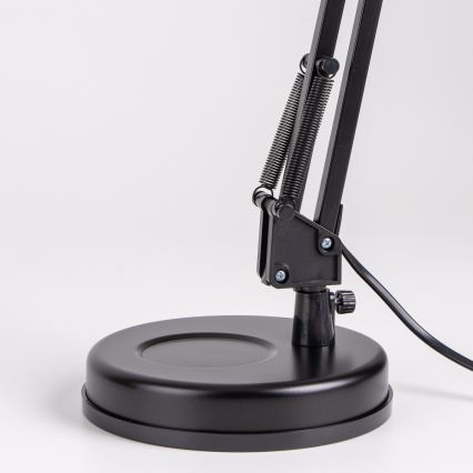 Brilagi - LED Stolná lampa ROMERO 1xE27/10W/230V čierna