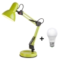 Brilagi - LED Stolná lampa ROMERO 1xE27/10W/230V zelená
