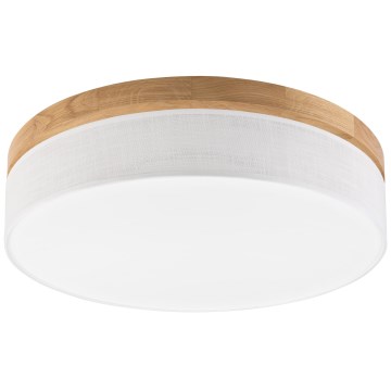 Brilagi - LED Stropná lampa BELLADONNA LED/36W/230V pr. 50 cm biela/dub
