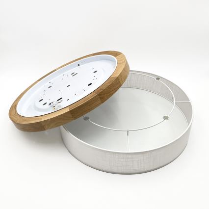 Brilagi - LED Stropná lampa BELLADONNA LED/36W/230V pr. 50 cm biela/dub