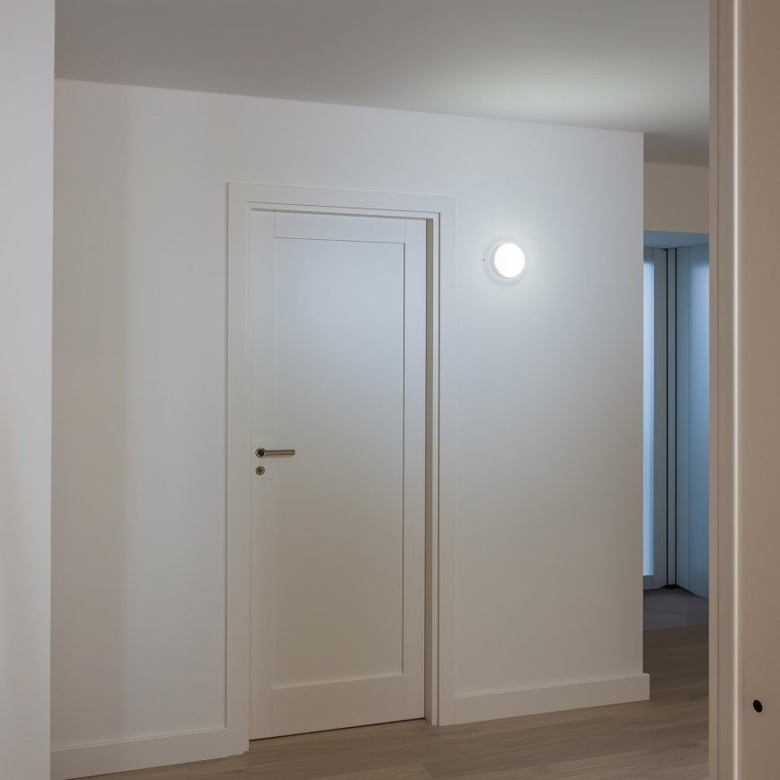 Brilagi - LED Stropné priemyselné svietidlo SIMA LED/12W/230V IP65 biela