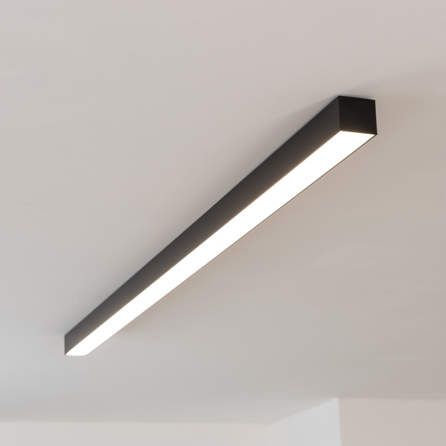 Brilagi - LED stropné prisadené svietidlo FULLDAY LED/10/15/20W/230V 2700/4000/6000K 60 cm čierne